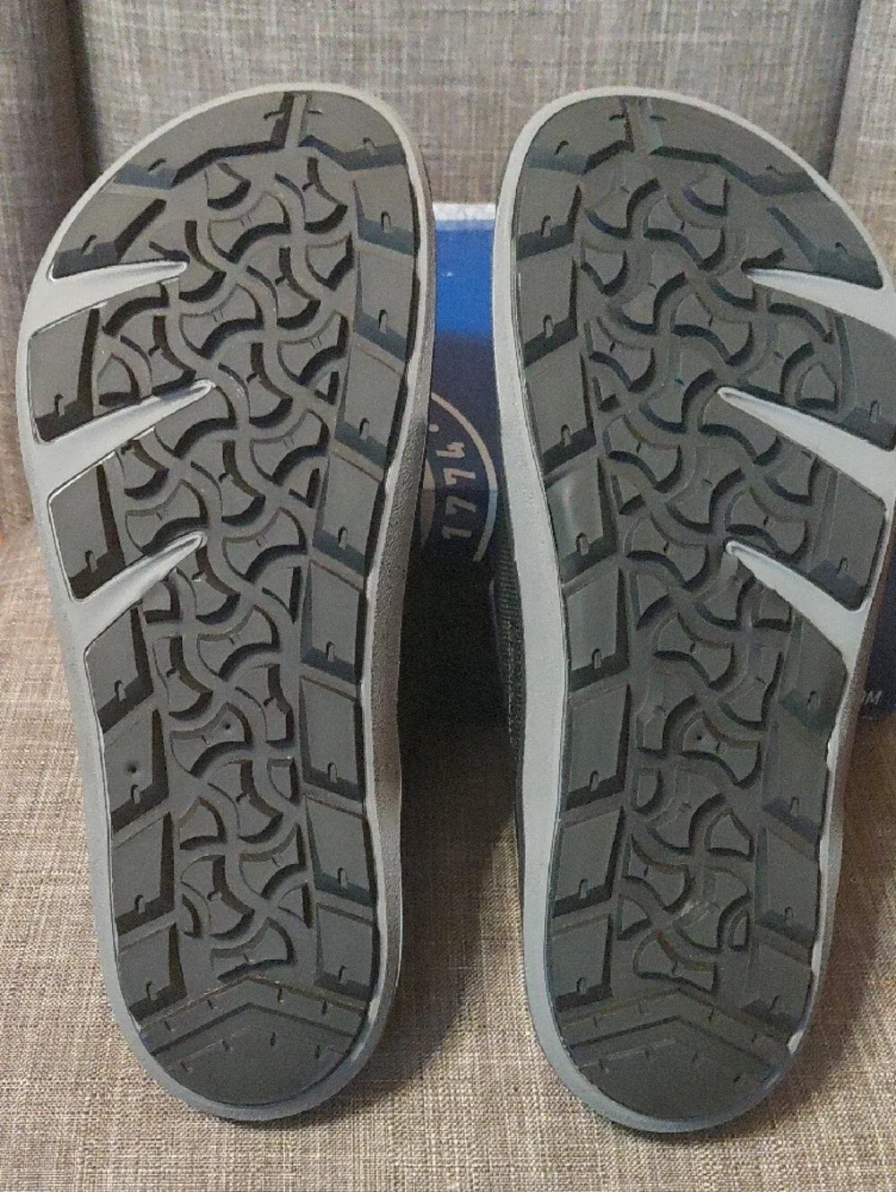 Birkenstock Men's Atacama Futura Black Dual-Strap Slide Sandals Size 11 - Reg